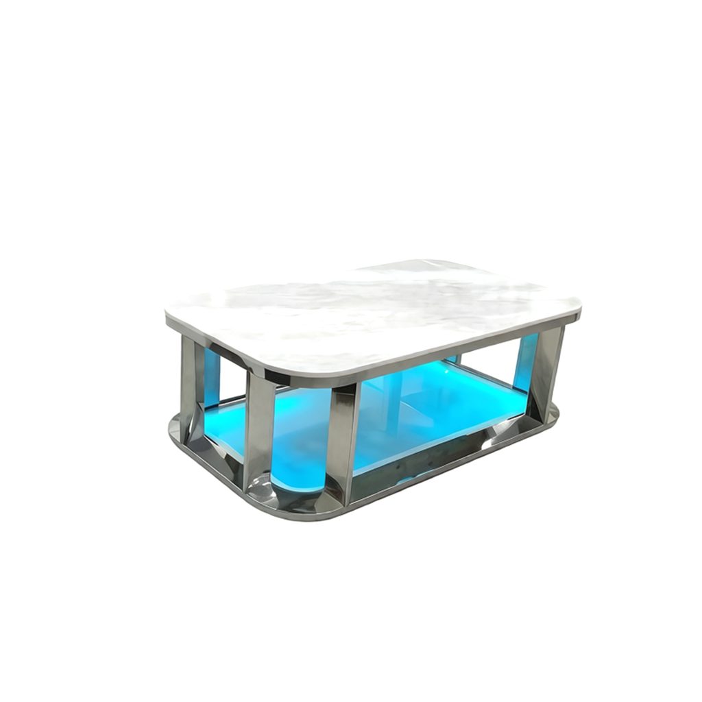White KTV coffee table YR-T007